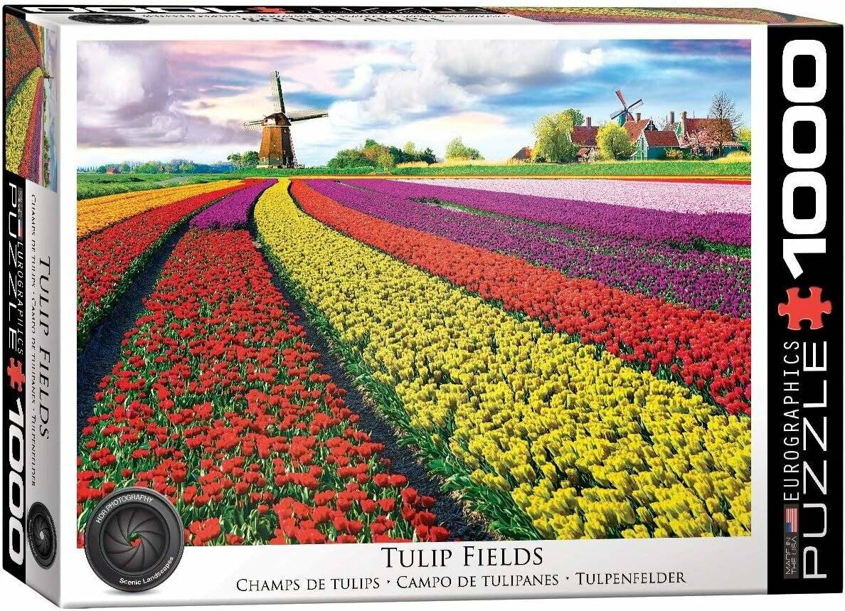 EUROGRAPHICS Tulpenfeld-Puzzle (HDR) 1000 Teile