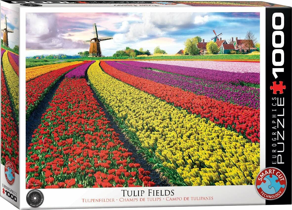 EUROGRAPHICS Tulpenfeld-Puzzle (HDR) 1000 Teile