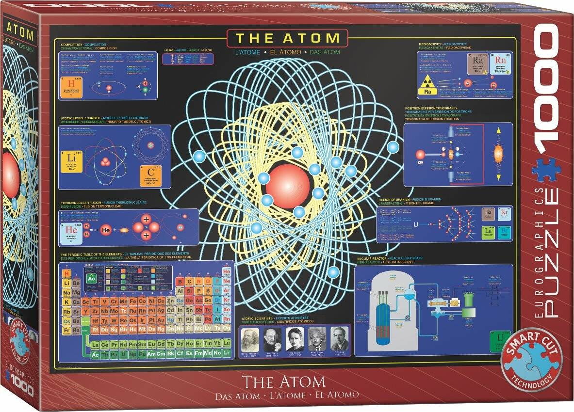 EUROGRAPHICS Atom Puzzle 1000 Teile