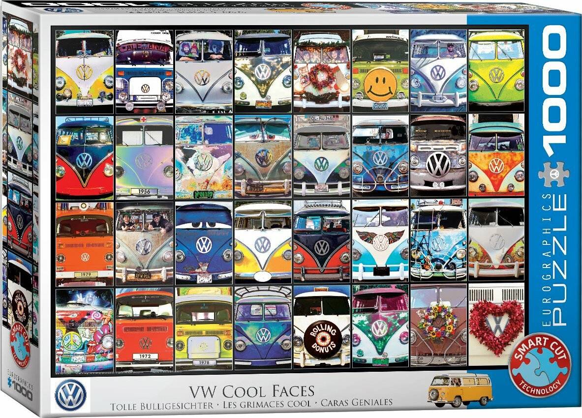 EUROGRAPHICS Puzzle VW Cool Faces 1000 Teile