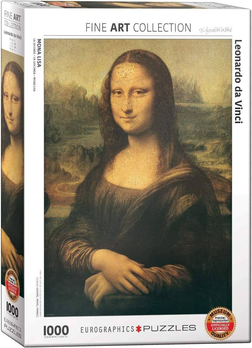 EUROGRAPHICS Mona Lisa Puzzle 1000 Teile