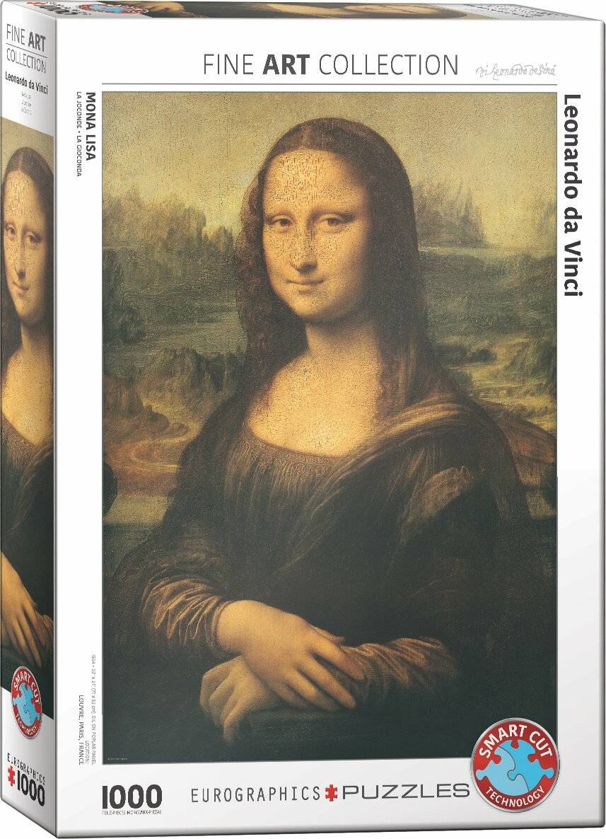 EUROGRAPHICS Mona Lisa Puzzle 1000 Teile