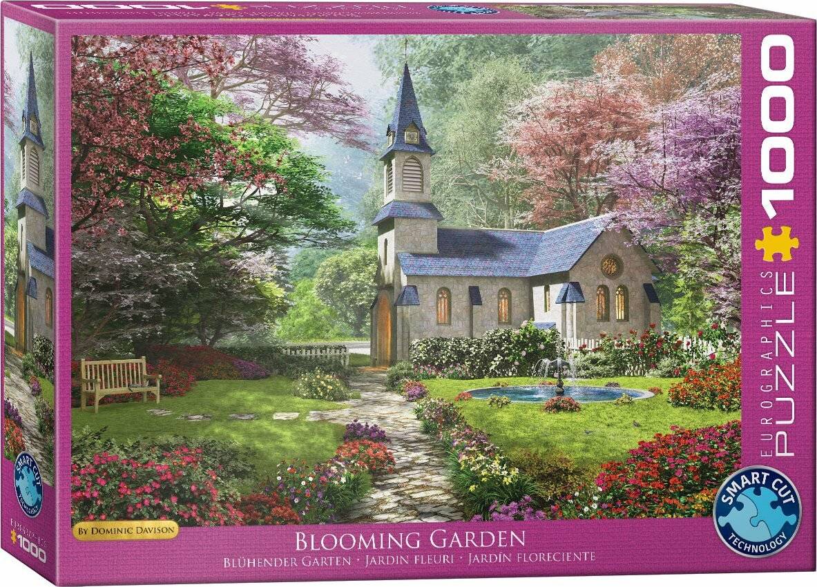 EUROGRAPHICS Blühender Garten Puzzle 1000 Teile