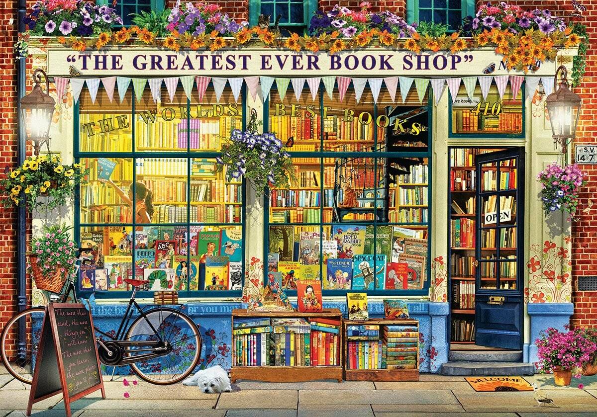 EUROGRAPHICS Puzzle Die beste Buchhandlung der Welt 1000 Teile