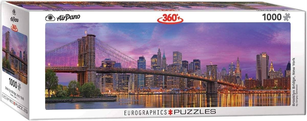 EUROGRAPHICS Panoramapuzzle Brooklyn Bridge, New York 1000 Teile