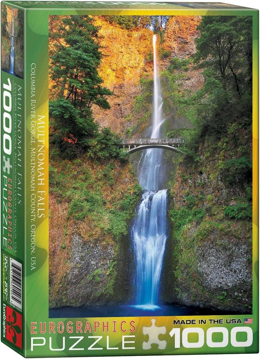 EUROGRAPHICS Puzzle Multnomah Falls, USA 1000 Teile