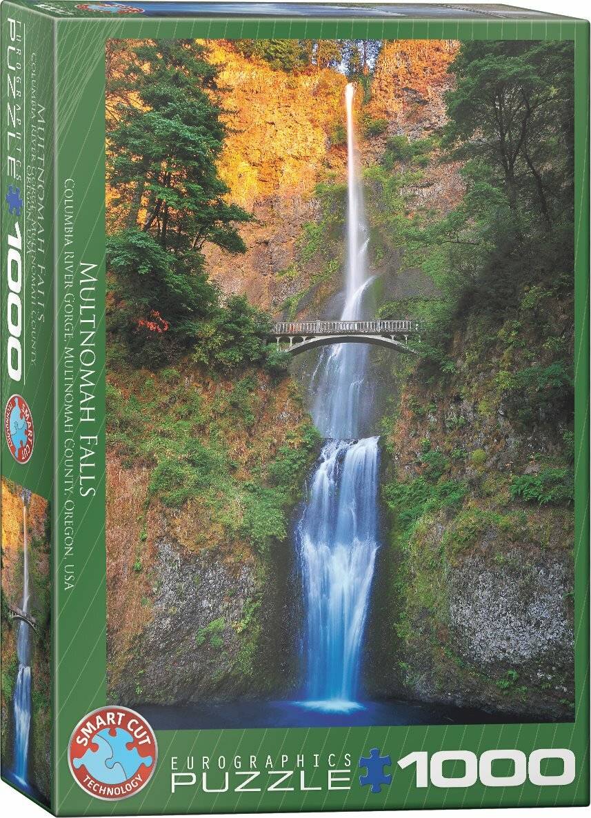 EUROGRAPHICS Puzzle Multnomah Falls, USA 1000 Teile