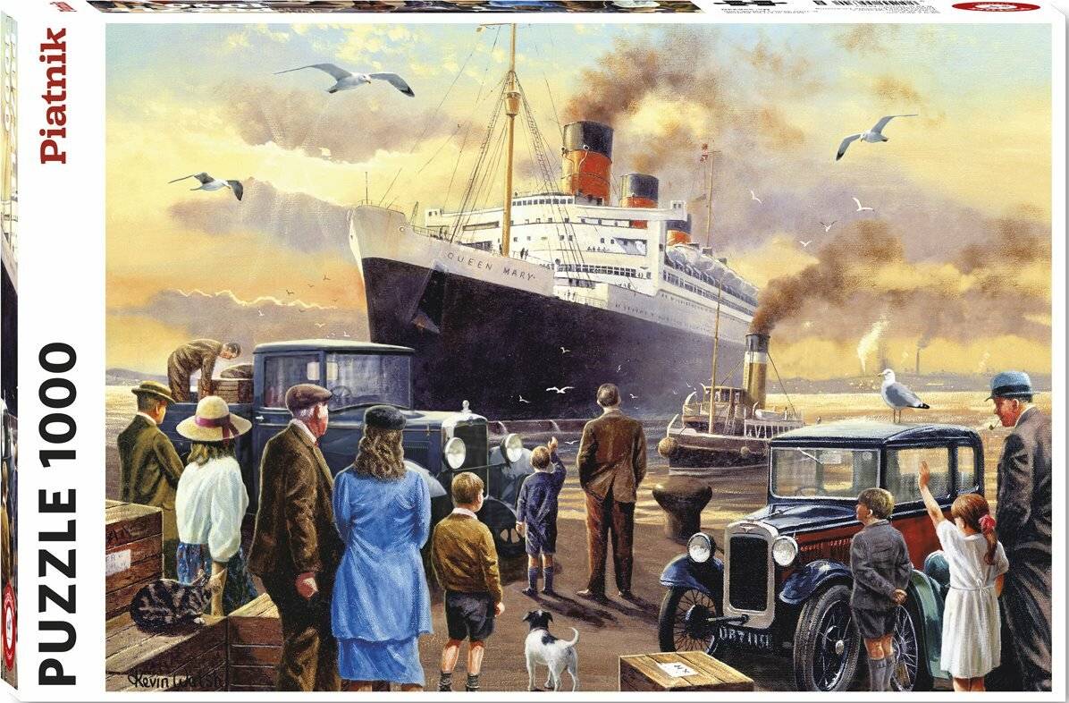 PIATNIK Puzzle RMS Queen Mary 1000 Teile