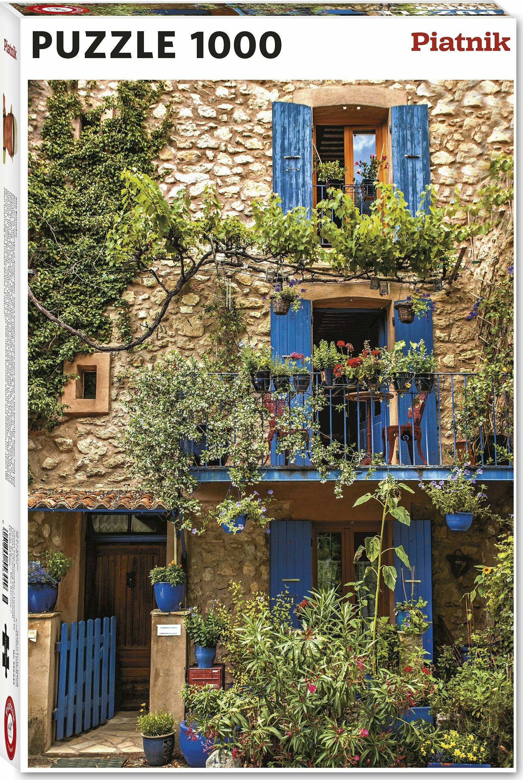PIATNIK Puzzle Blauer Balkon 1000 Teile