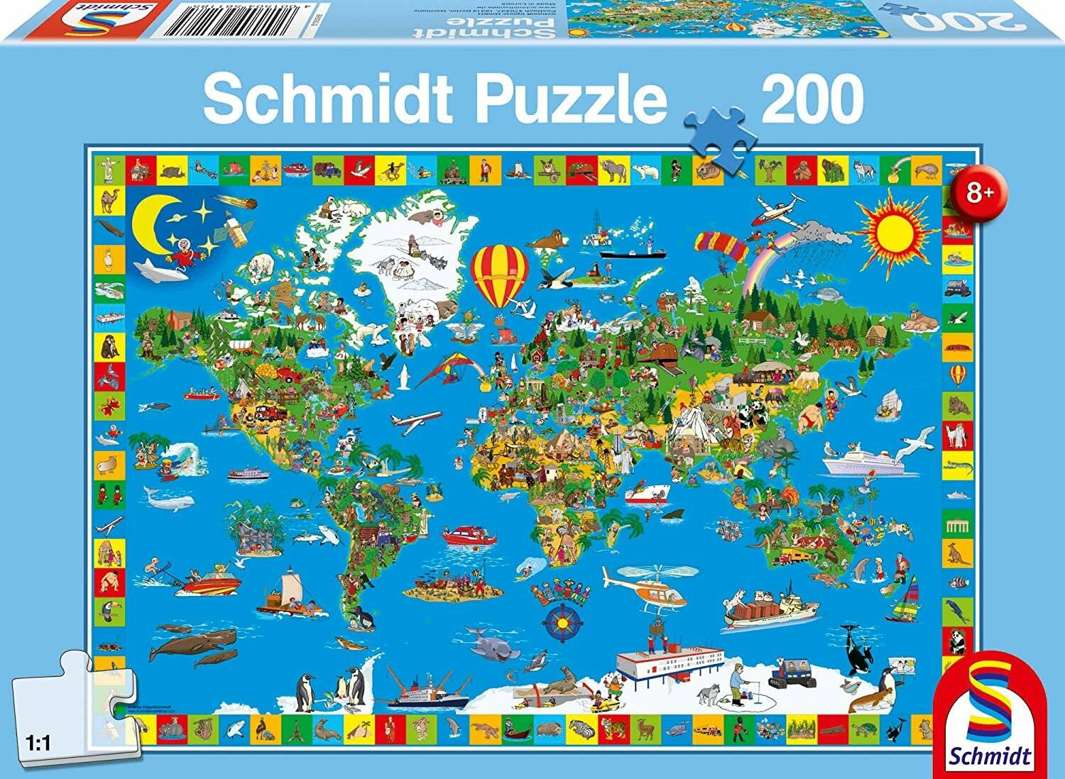 SCHMIDT Puzzle Your Amazing World 200 Teile