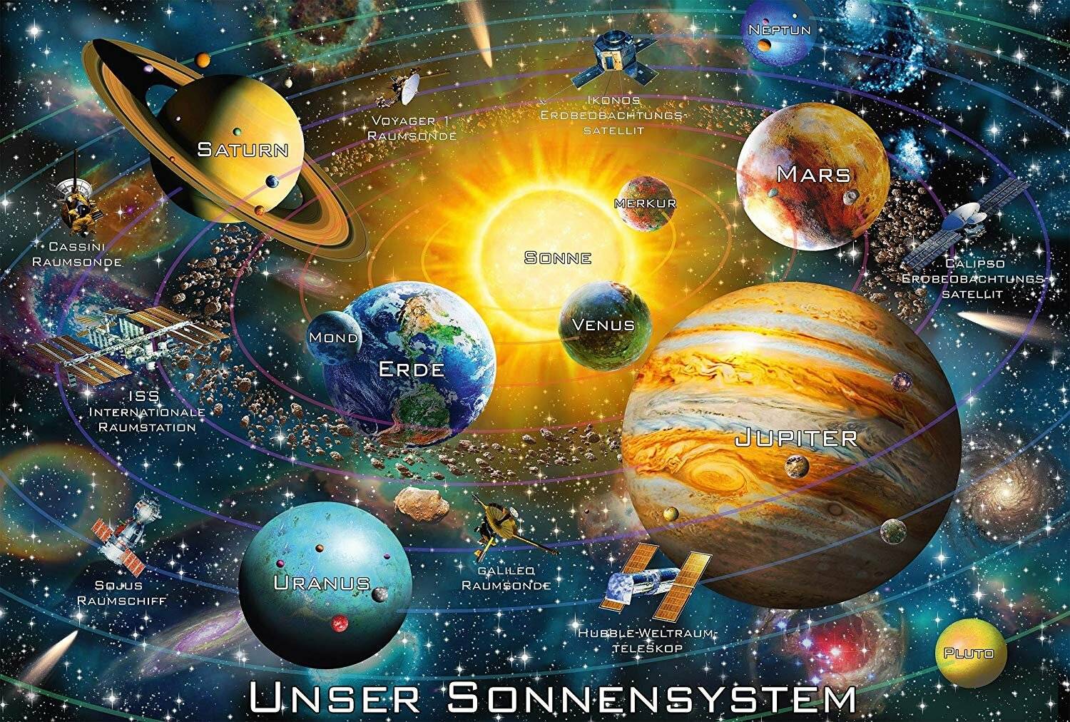 Schmidt Spiele Schmidt Spiele Puzzle Unser Sonnensystem