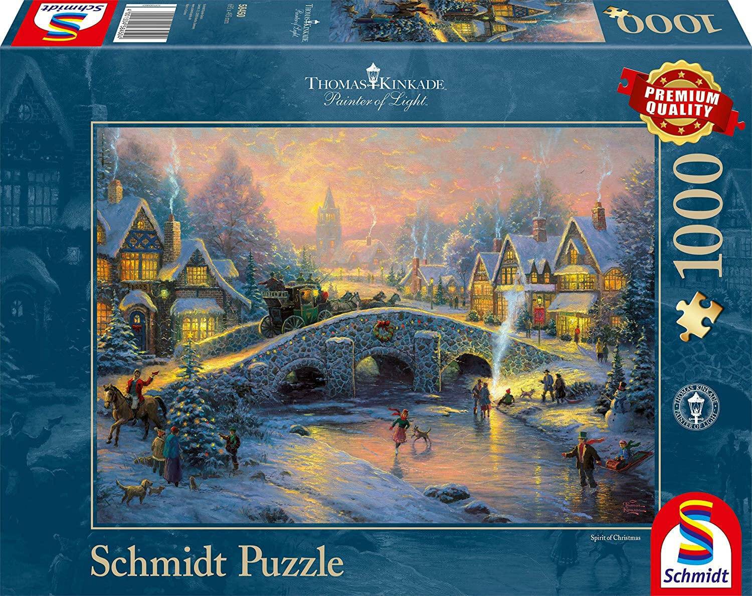 SCHMIDT Puzzle Zauber der Weihnacht 1000 Teile