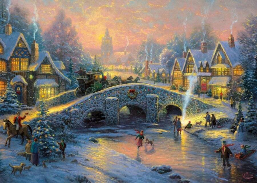 SCHMIDT Puzzle Zauber der Weihnacht 1000 Teile