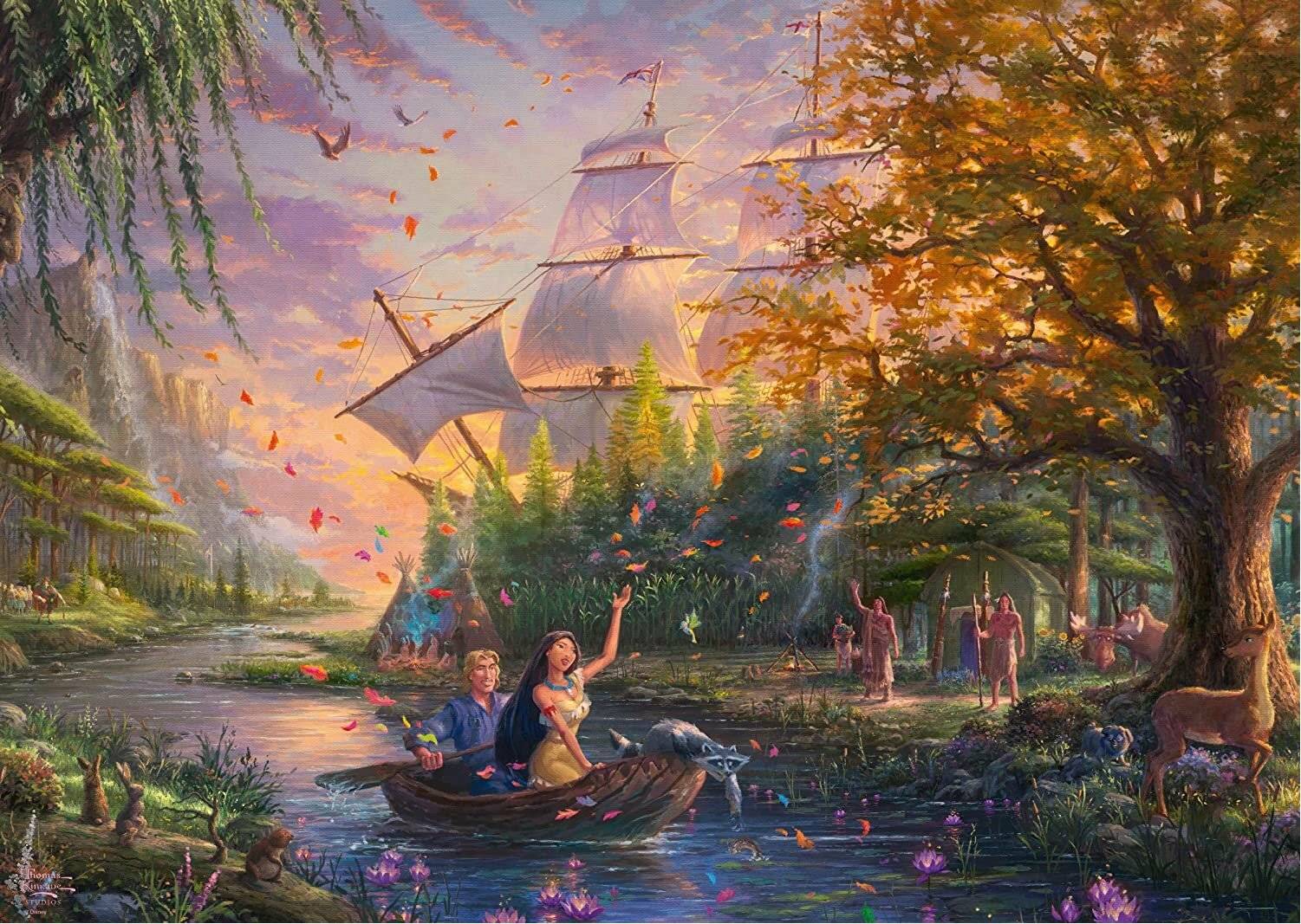 SCHMIDT Puzzle Pocahontas 1000 Teile