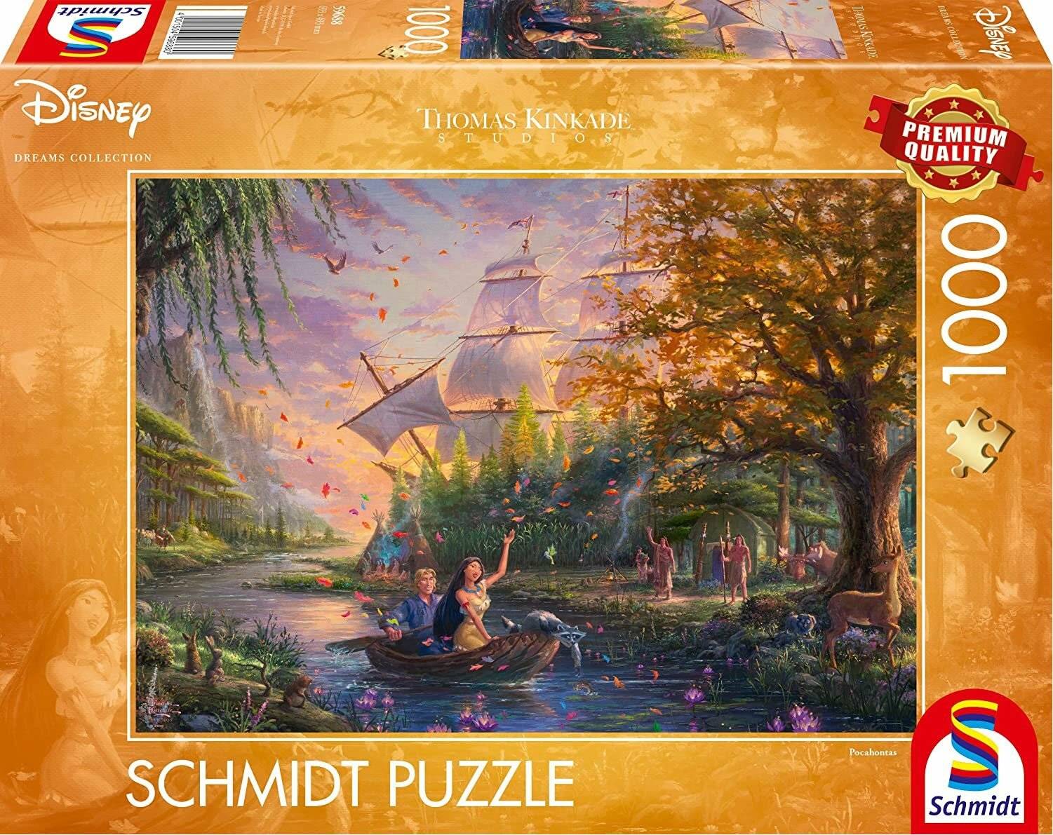 SCHMIDT Puzzle Pocahontas 1000 Teile