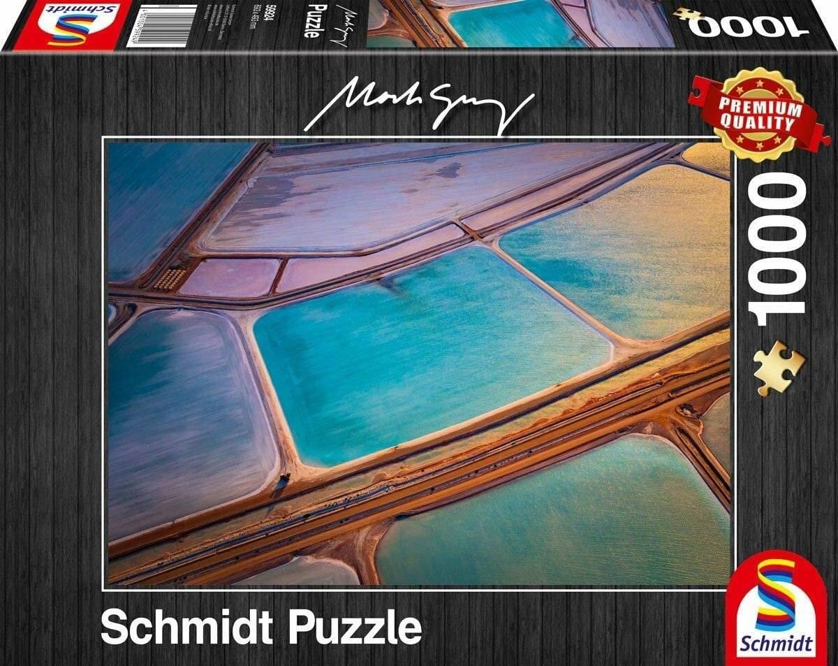 SCHMIDT Puzzle Pastellfarben 1000 Teile