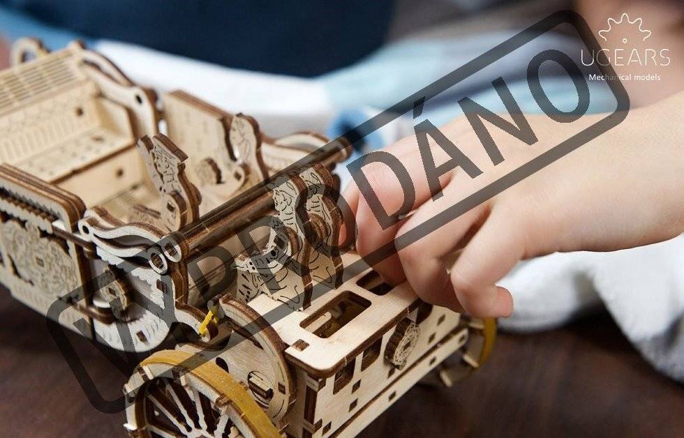 UGEARS 3D-Puzzle Königliche Kutsche 290 Teile