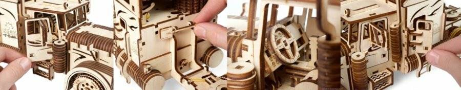 UGEARS 3D-Puzzle Heavy Boy LKW VM-03, 541 Teile