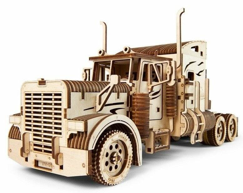 UGEARS 3D-Puzzle Heavy Boy LKW VM-03, 541 Teile