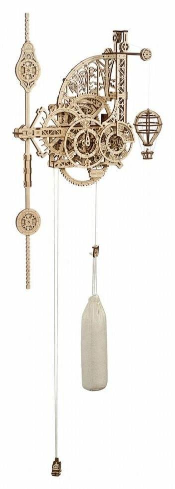 UGEARS 3D-Puzzle Aero Clock mit Pendel 320 Teile