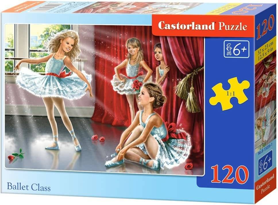CASTORLAND Puzzle Ballett-Stunde 120 Teile