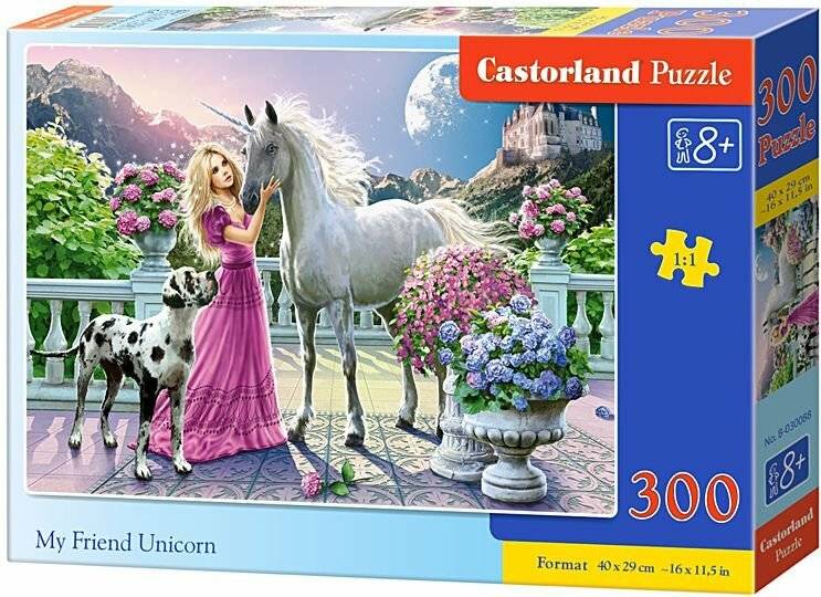 CASTORLAND Puzzle Mein Freund das Einhorn 300 Teile