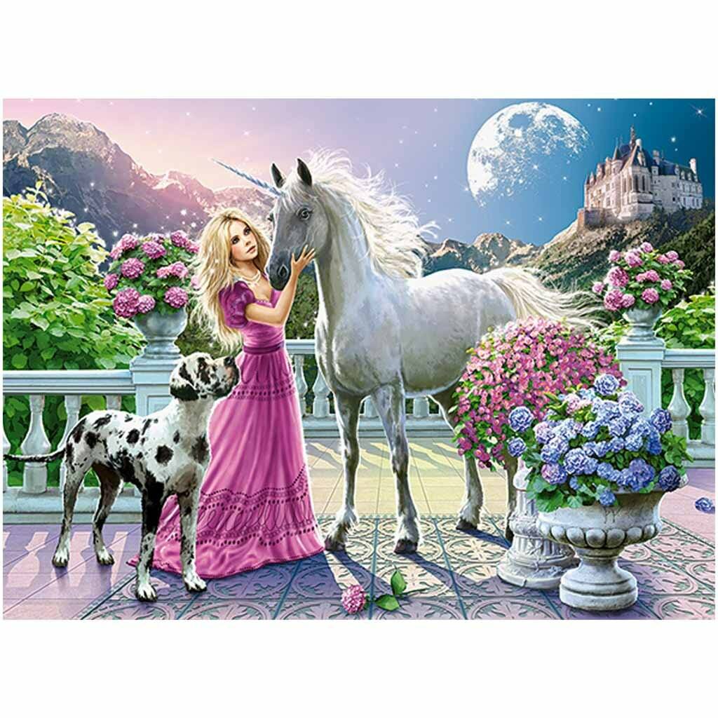 CASTORLAND Puzzle Mein Freund das Einhorn 300 Teile