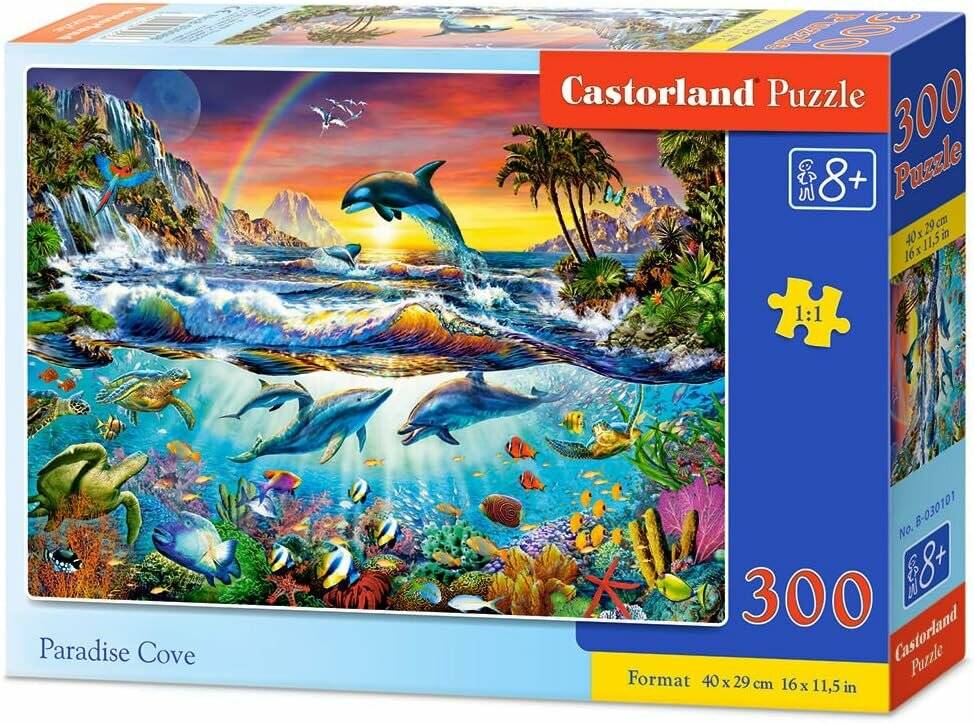 CASTORLAND Puzzle Paradiesbucht 300 Teile