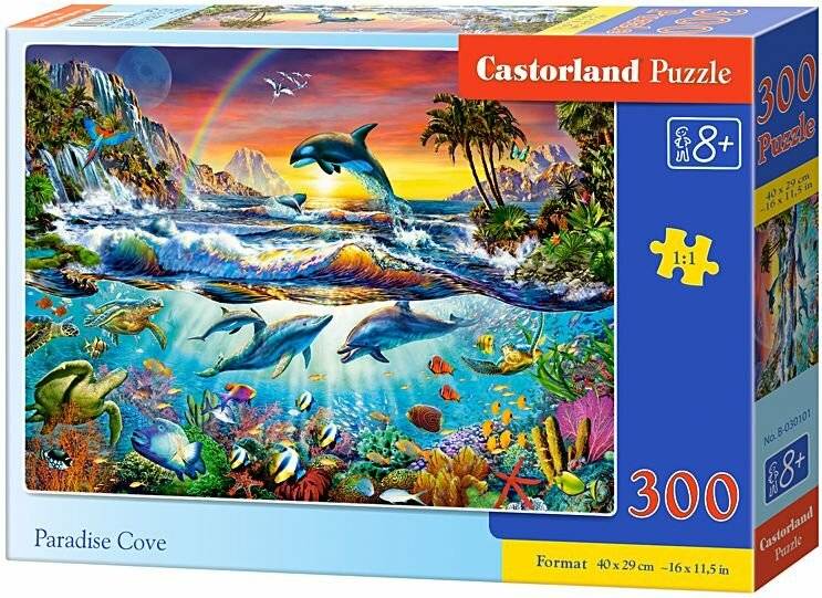 CASTORLAND Puzzle Paradiesbucht 300 Teile