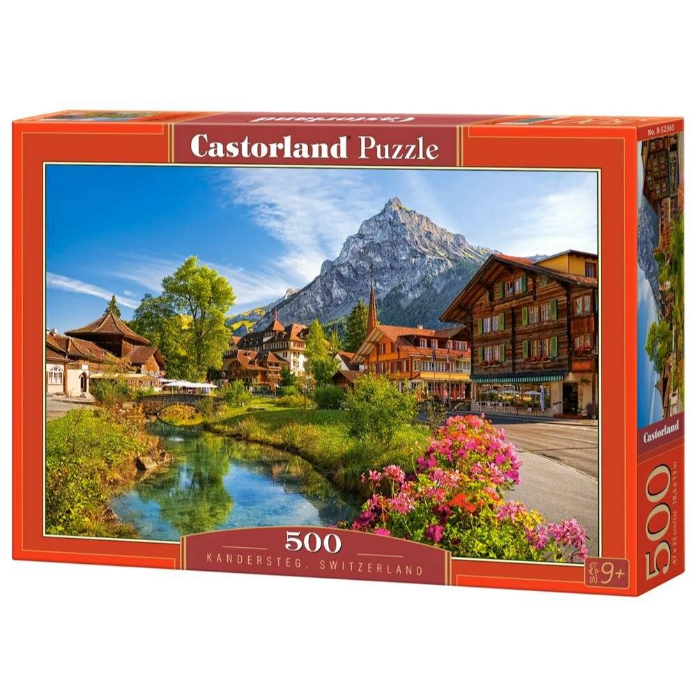 CASTORLAND Puzzle Kandersteg, Schweiz 500 Teile