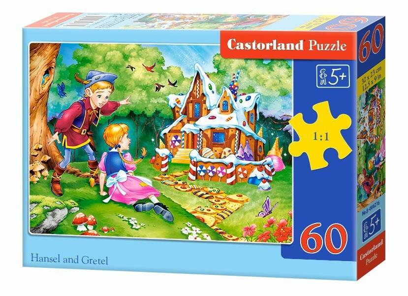 CASTORLAND Hänsel und Gretel Puzzle 60 Teile