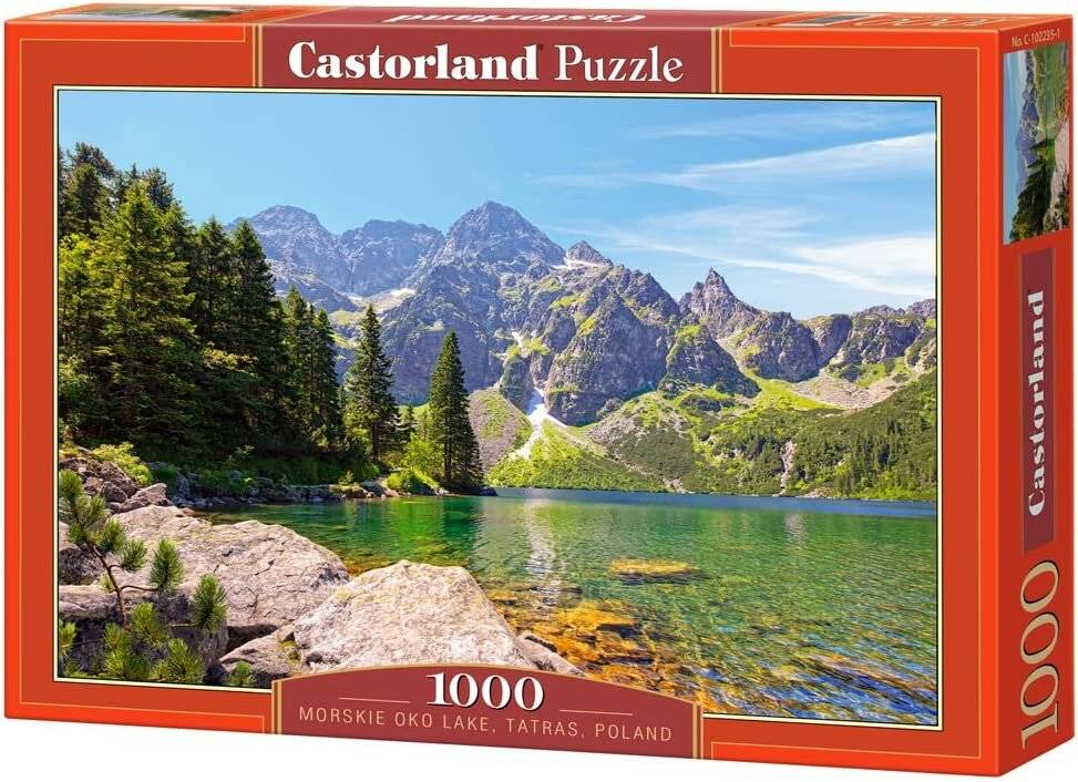 CASTORLAND Puzzle Pleso Morskie Oko, Hohe Tatra 1000 Teile