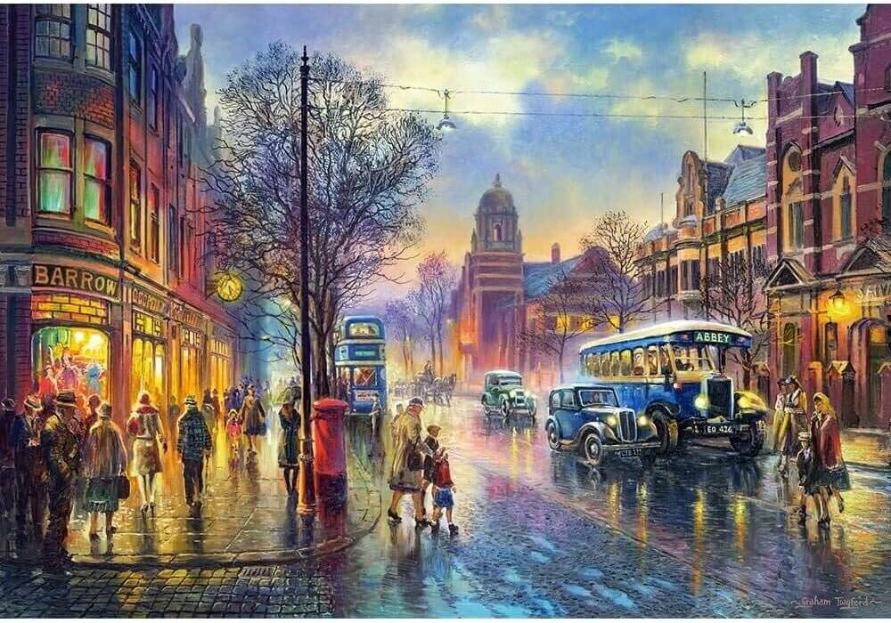 CASTORLAND Puzzle Abbey Road 1930, 1000 Teile