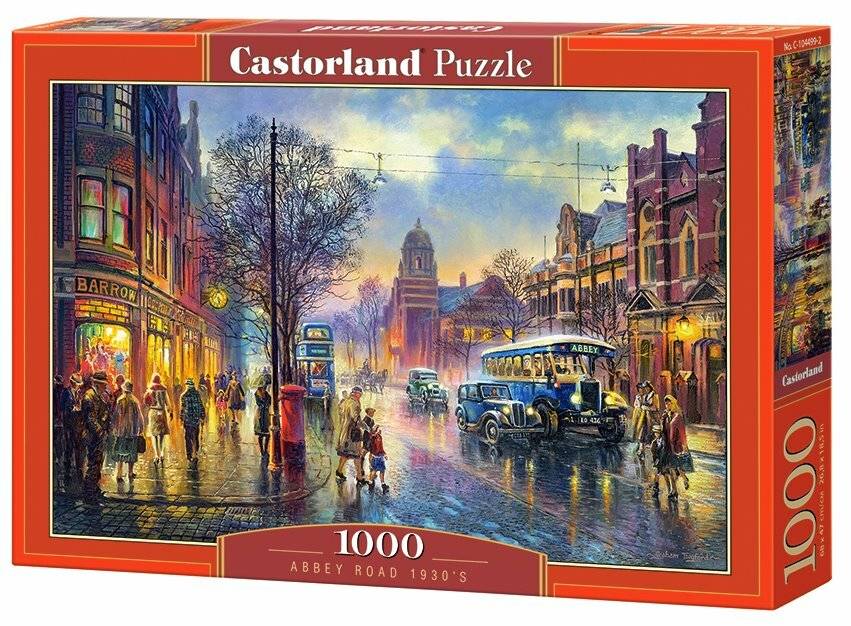 CASTORLAND Puzzle Abbey Road 1930, 1000 Teile