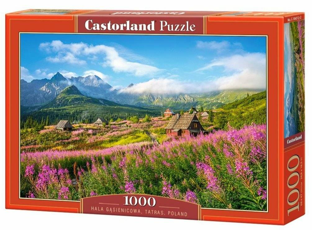 CASTORLAND Puzzle Gsienicowa Tal, Tatra 1000 Teile