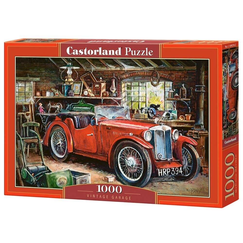 CASTORLAND Puzzle Veteran in der Garage 1000 Teile