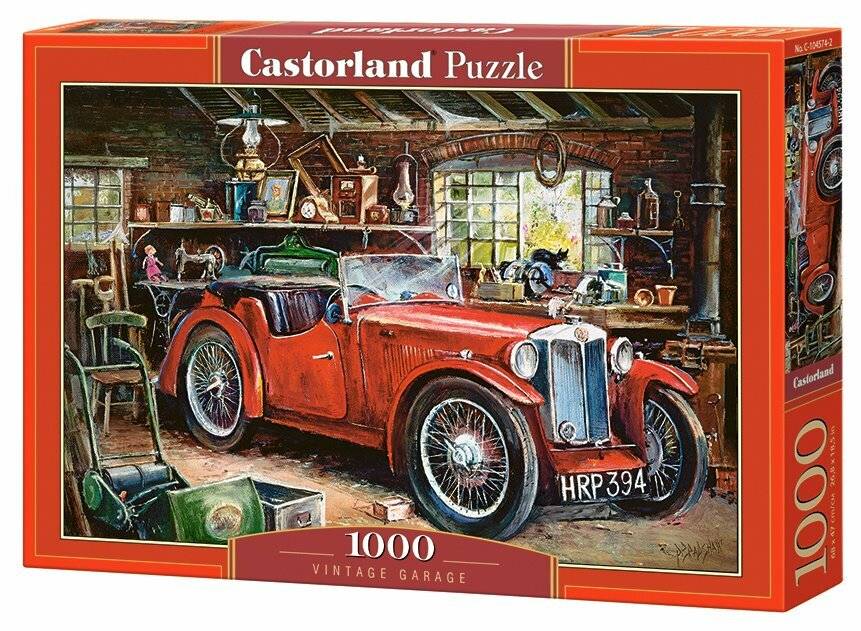 CASTORLAND Puzzle Veteran in der Garage 1000 Teile