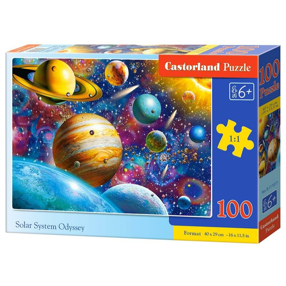 CASTORLAND Sonnensystem Puzzle 100 Teile