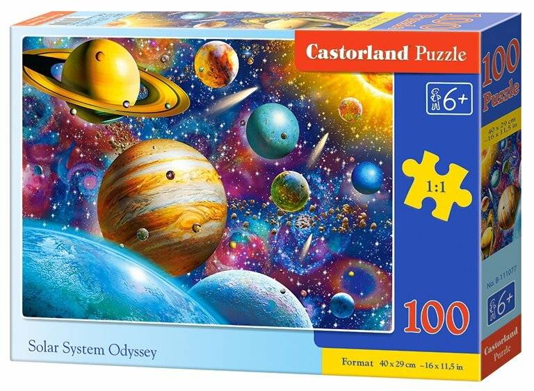 CASTORLAND Sonnensystem Puzzle 100 Teile