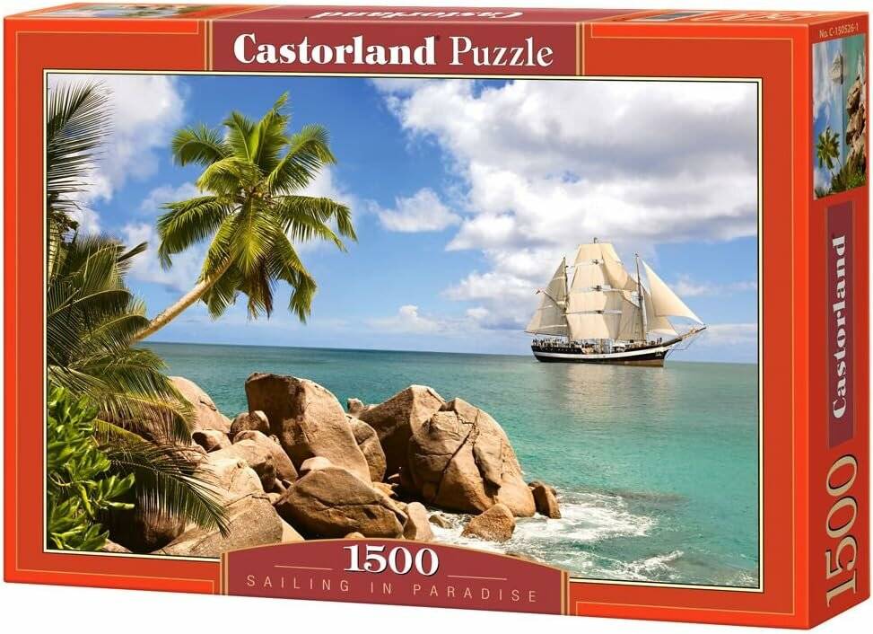 CASTORLAND Puzzle Kreuzfahrt durch das Paradies 1500 Teile