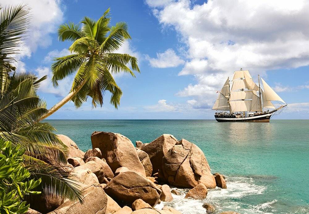 CASTORLAND Puzzle Kreuzfahrt durch das Paradies 1500 Teile