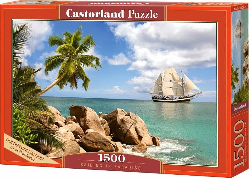CASTORLAND Puzzle Kreuzfahrt durch das Paradies 1500 Teile