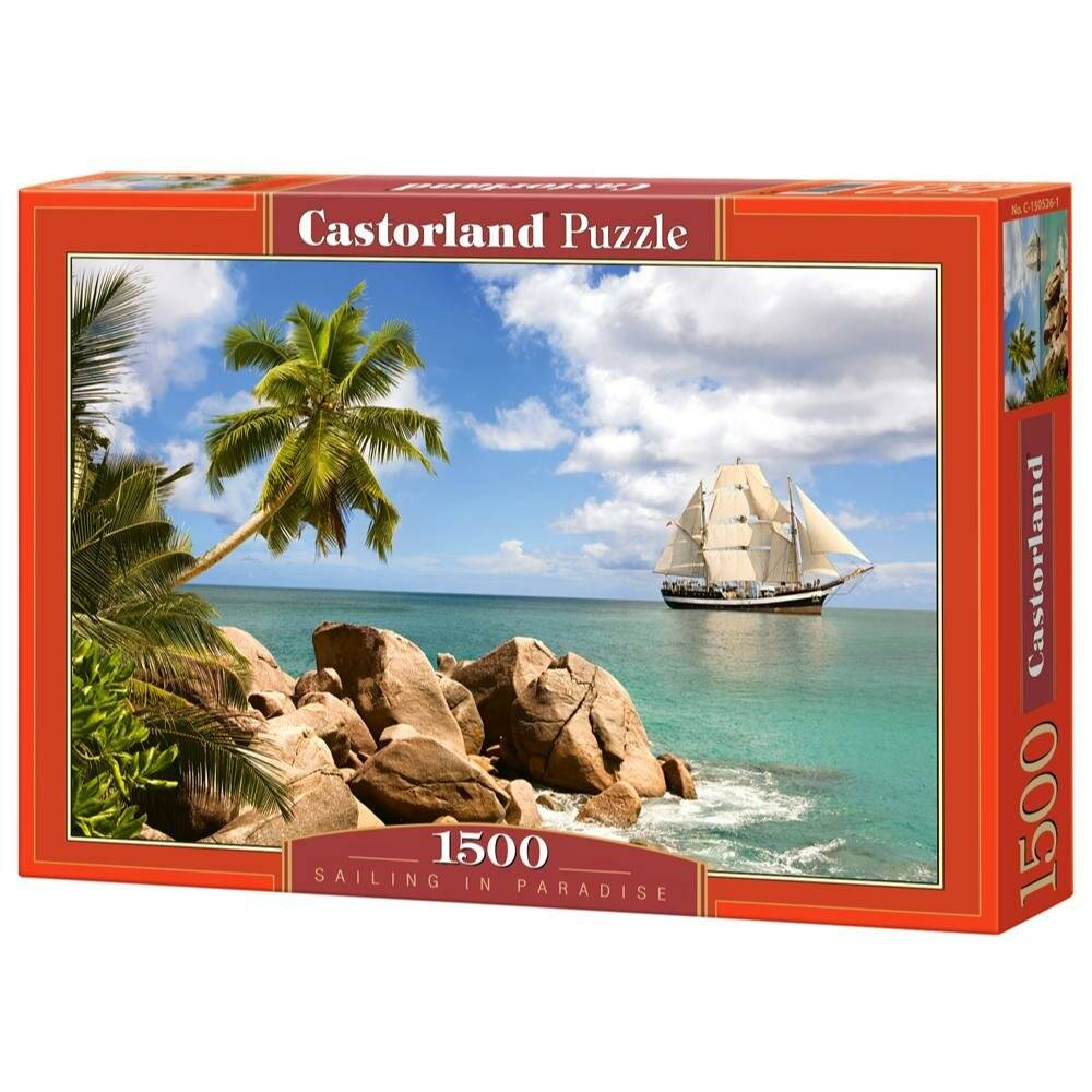 CASTORLAND Puzzle Kreuzfahrt durch das Paradies 1500 Teile