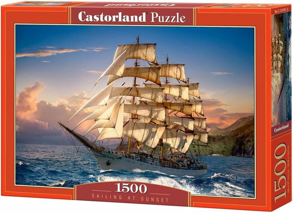 CASTORLAND Twilight Cruise Puzzle 1500 Teile