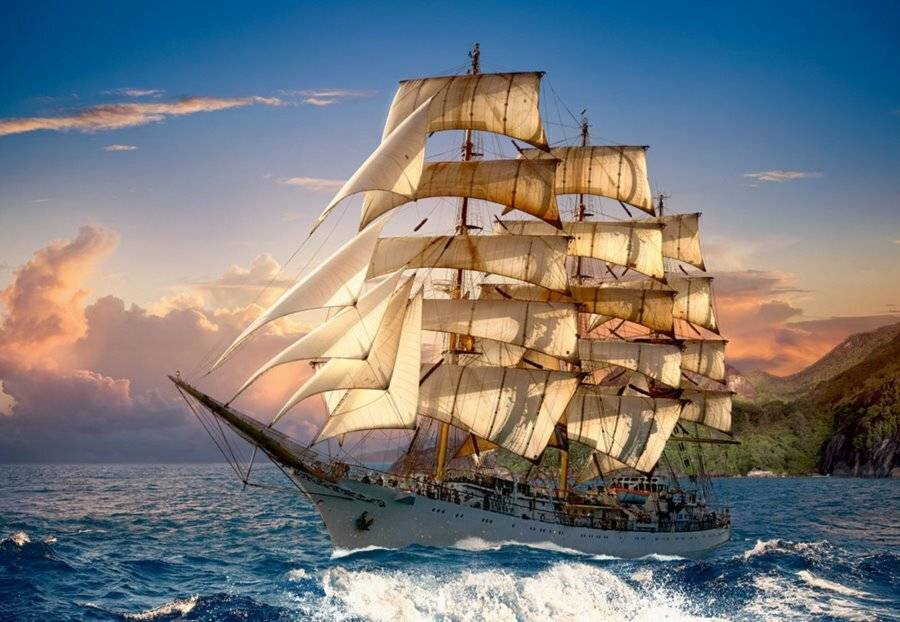 CASTORLAND Twilight Cruise Puzzle 1500 Teile