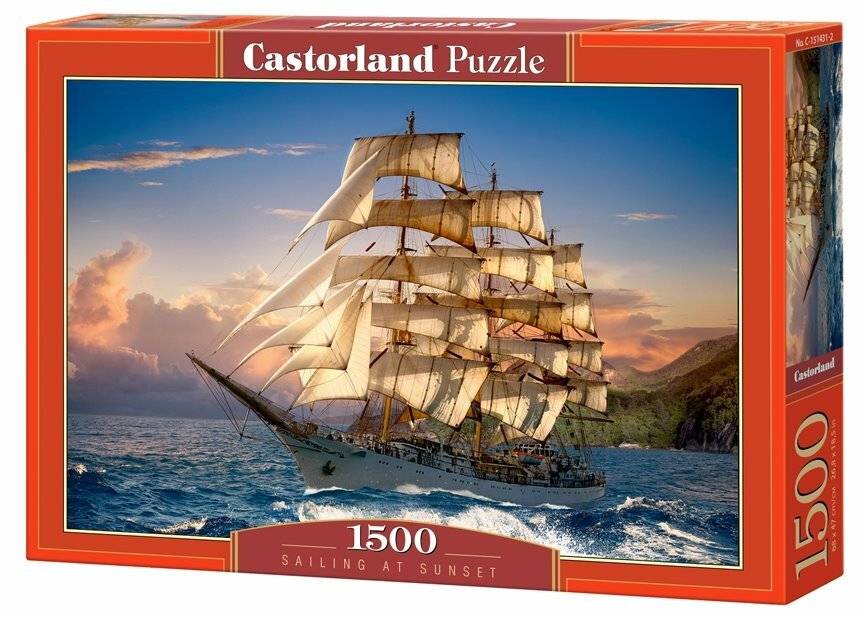 CASTORLAND Twilight Cruise Puzzle 1500 Teile