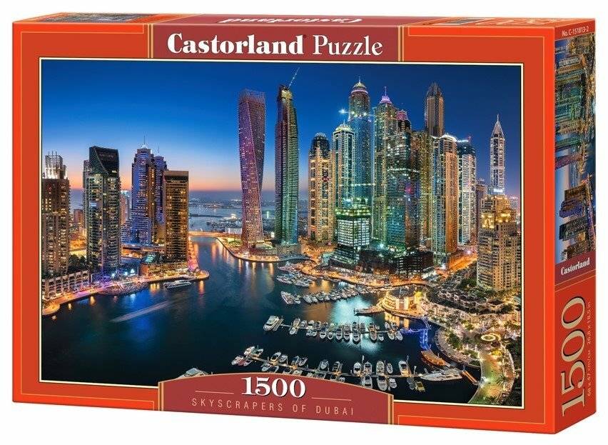 CASTORLAND Puzzle Wolkenkratzer in Dubai 1500 Teile
