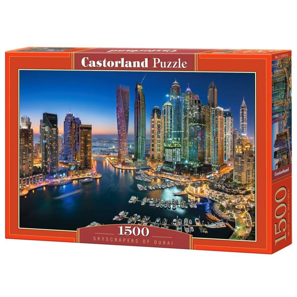 CASTORLAND Puzzle Wolkenkratzer in Dubai 1500 Teile