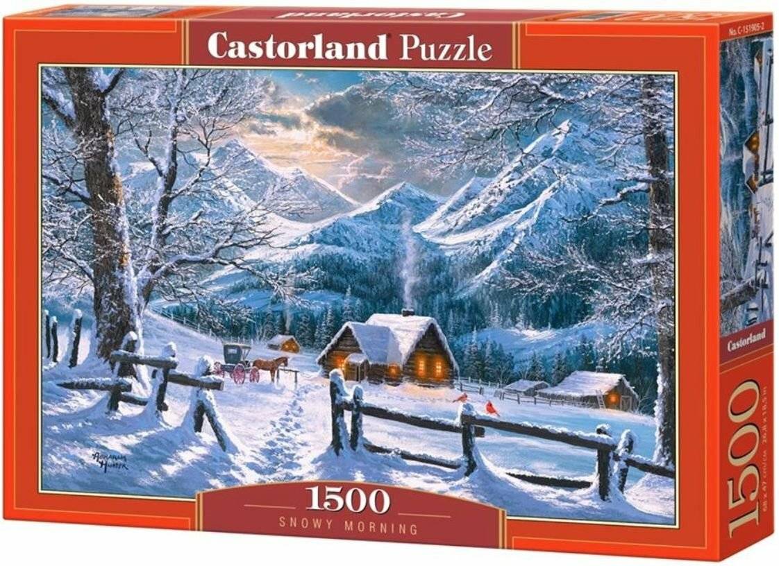 CASTORLAND Puzzle Schneewittchen Morgen 1500 Teile