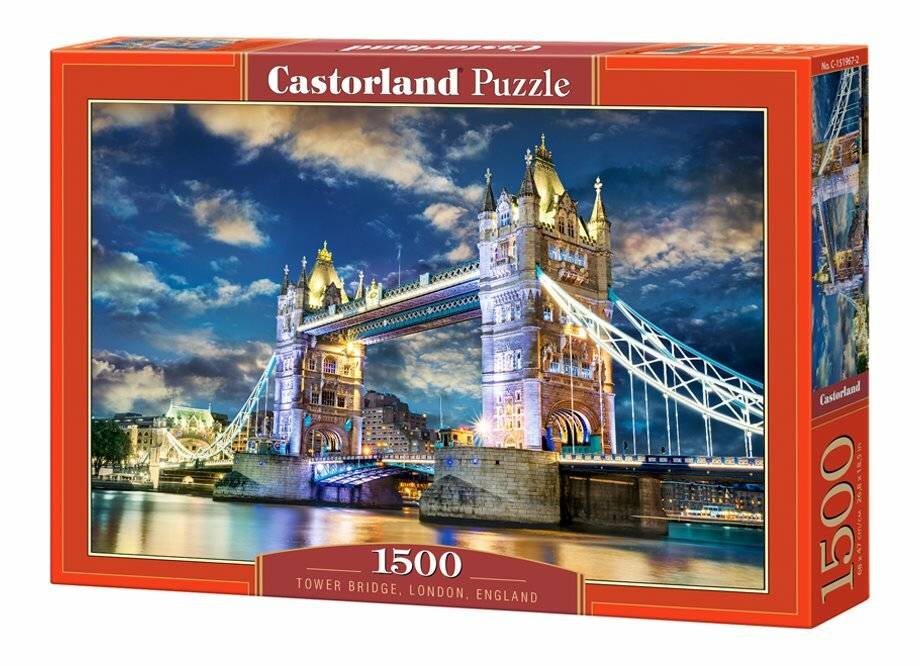 CASTORLAND Puzzle Tower Bridge, London 1500 Teile